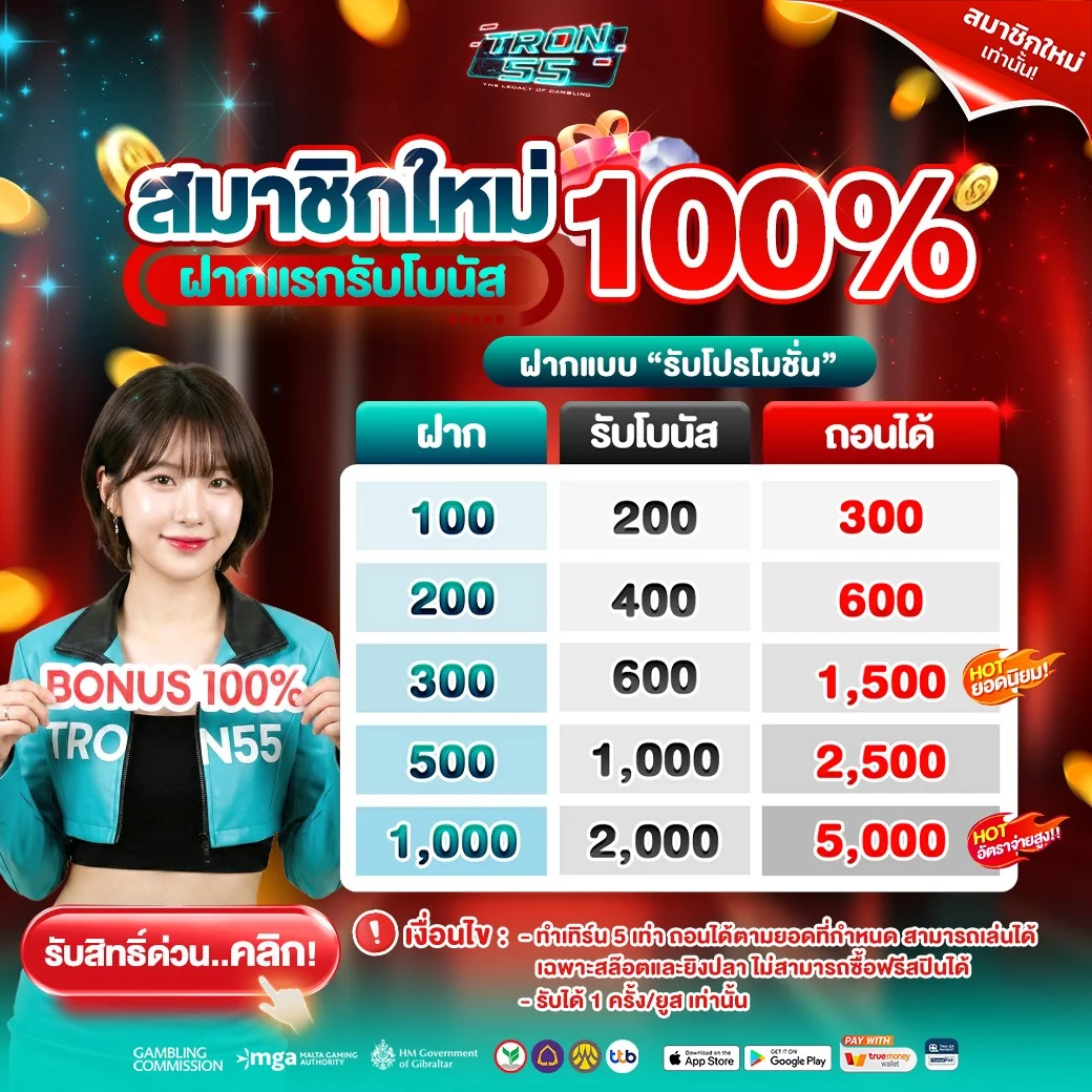 กำลังมาแรง tron55